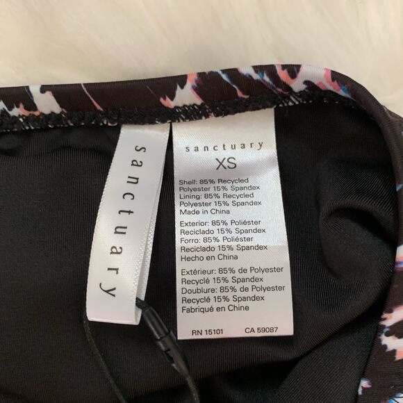 NWT Sanctuary leopard print high waist full coverage bikini bottoms - Picture 7 of 8